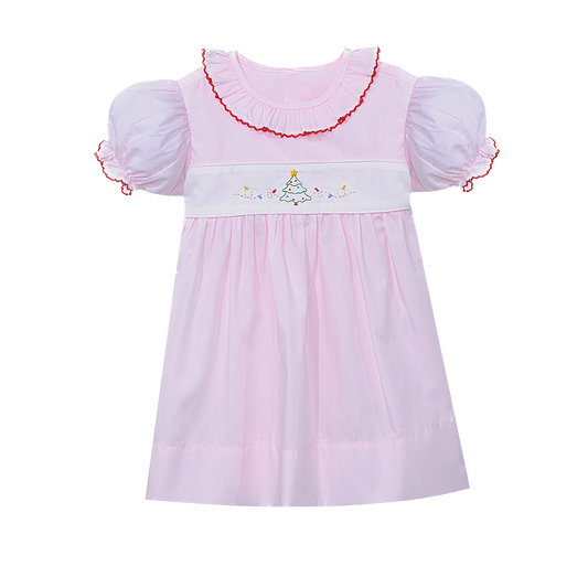 Bryn Dress | Pink Tree