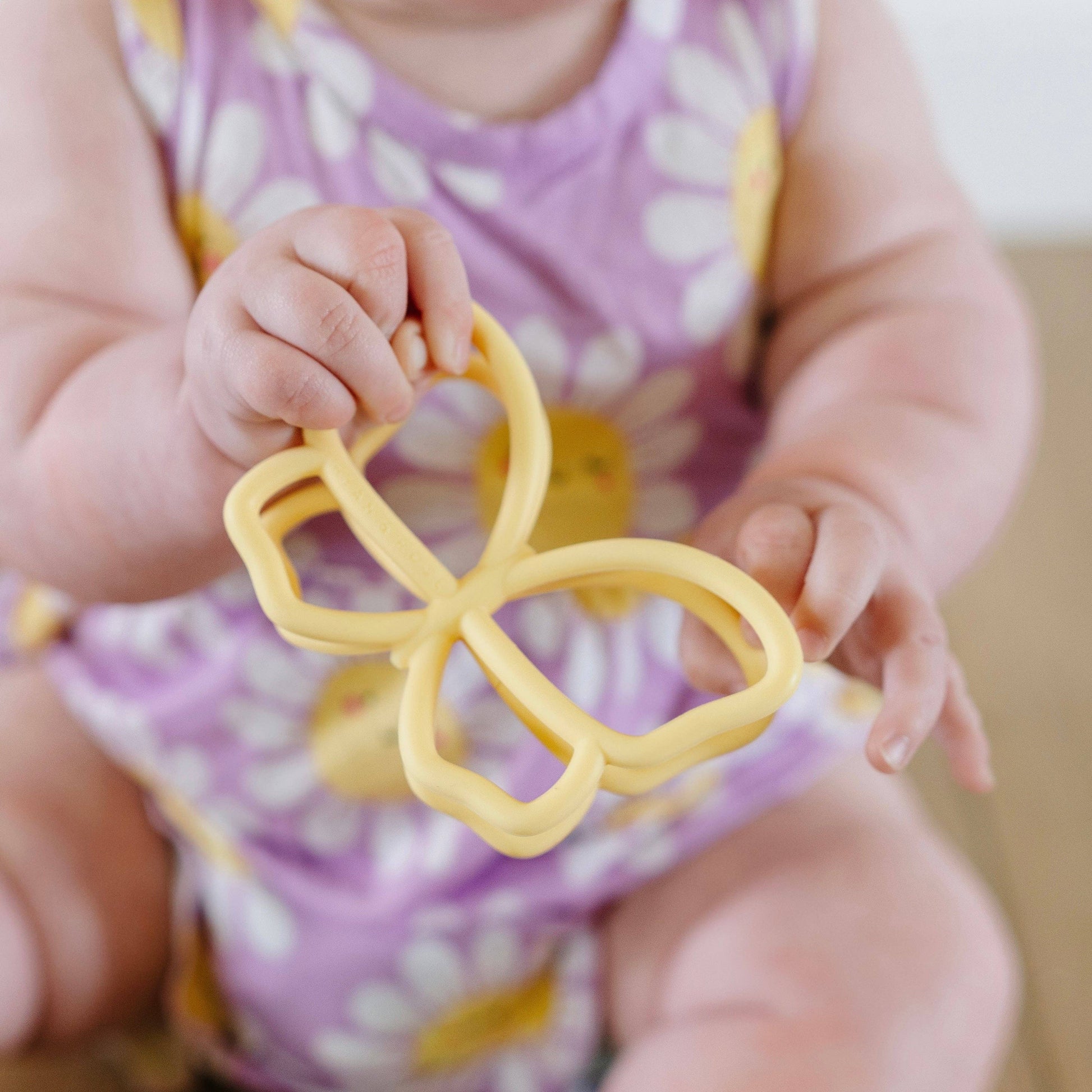 Butterfly Teether Toy + Strap
