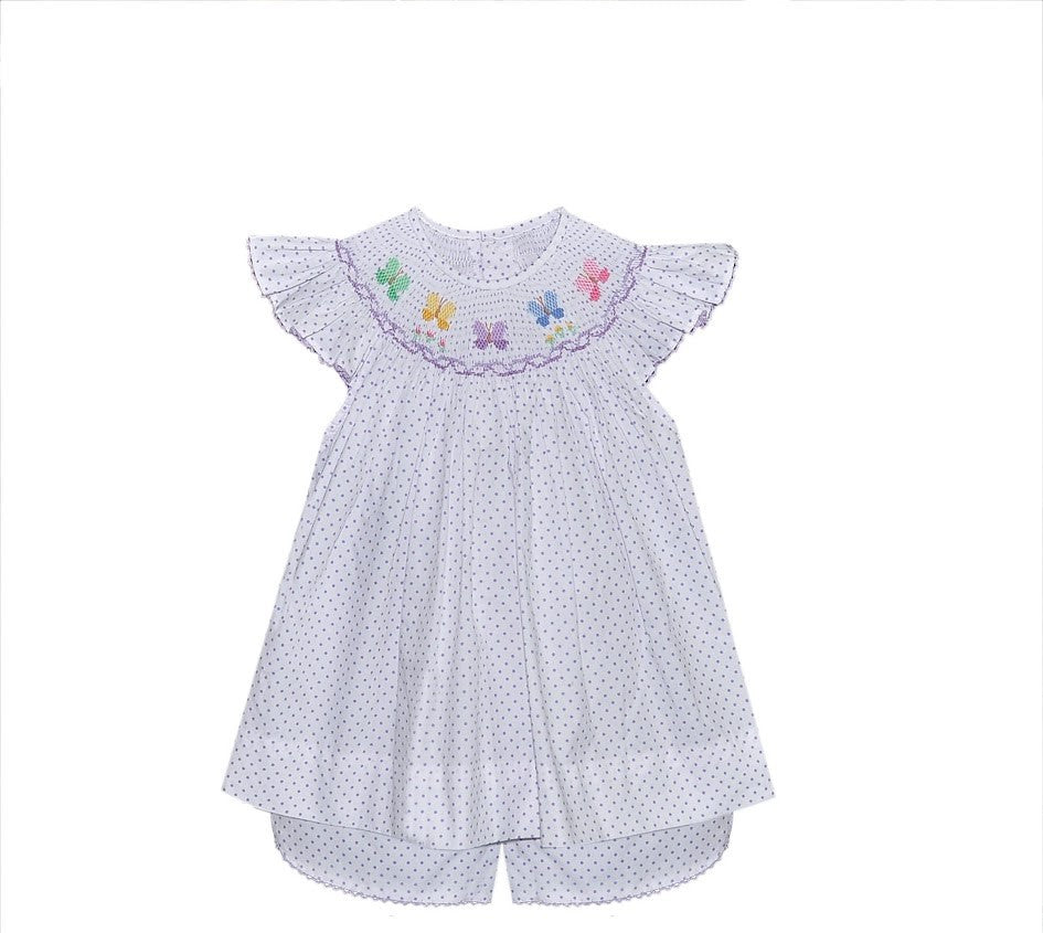 Purple Savannah Bloomer Set I Wings and Whimsy