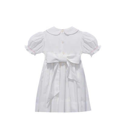 White Juliette Dress | Spring Ribbons & Roses