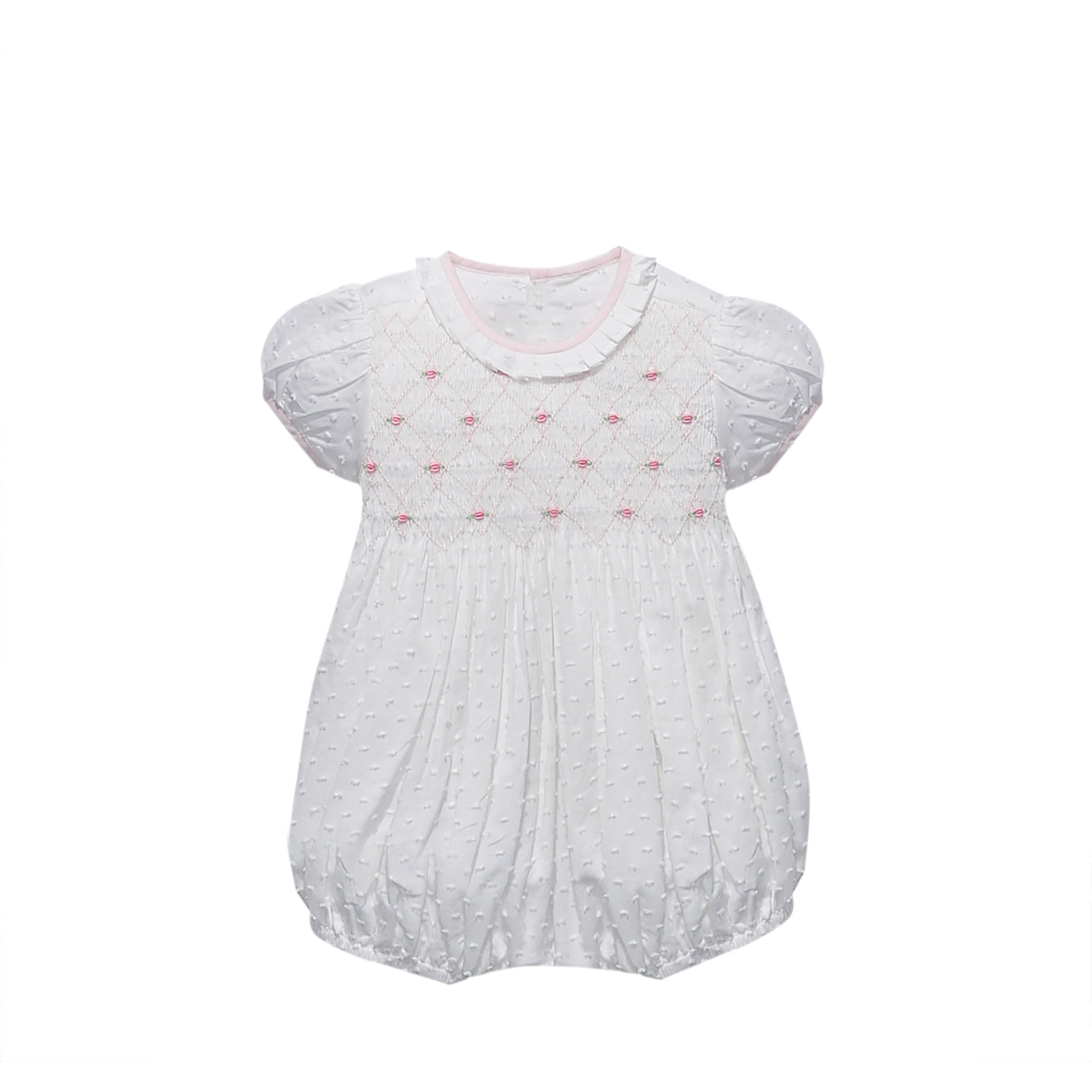 White Juliet Girl Bubble | Darlin' in Dots