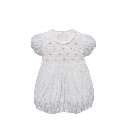 White Juliet Girl Bubble | Darlin' in Dots