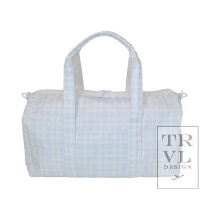 Weekender Duffle | Pimlico Plaid Blue