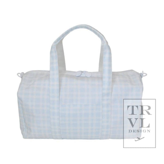 Weekender Duffle | Pimlico Plaid Blue