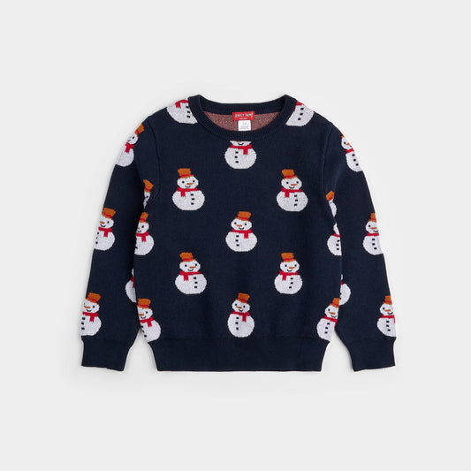 Snowman Knit Sweater