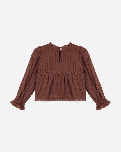 CECILE BLOUSE MULBERRY