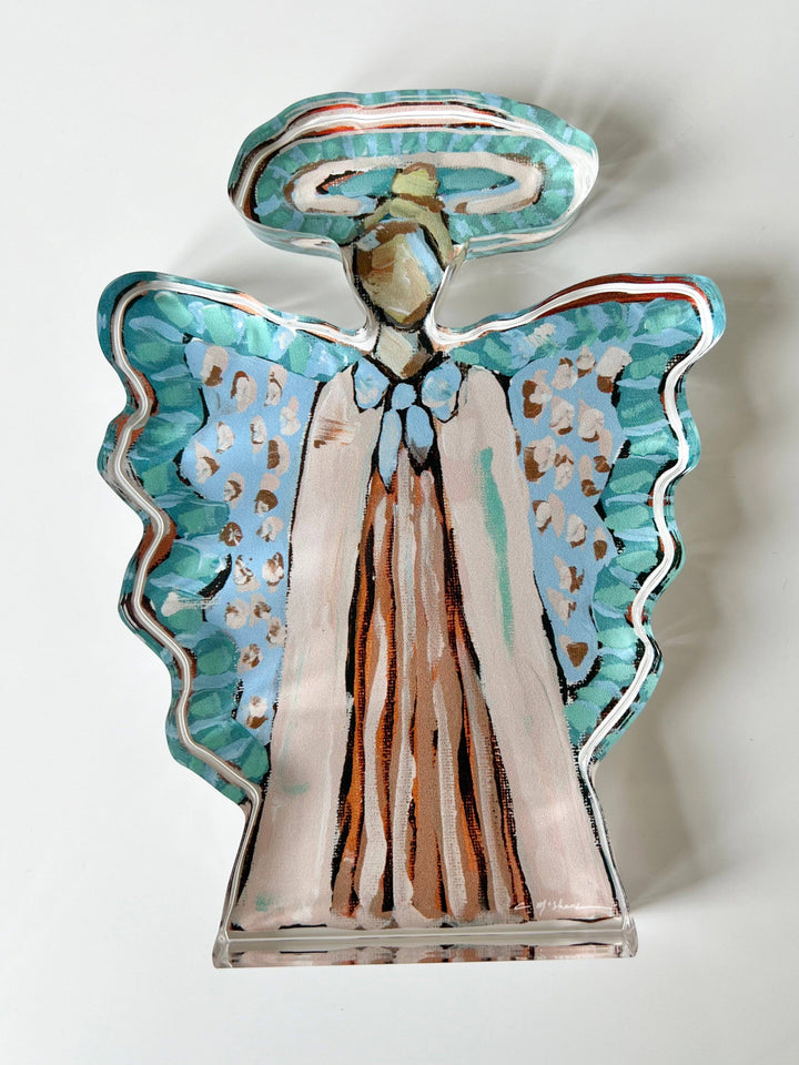 "Heavenly Angel II" | Mini Acrylic Shelfie