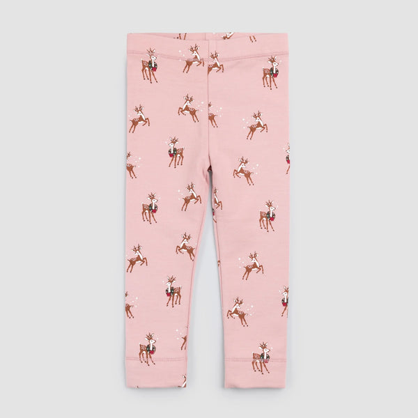 Reindeer Games Leggings | Rose