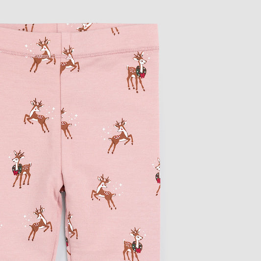 Reindeer Games Leggings | Rose