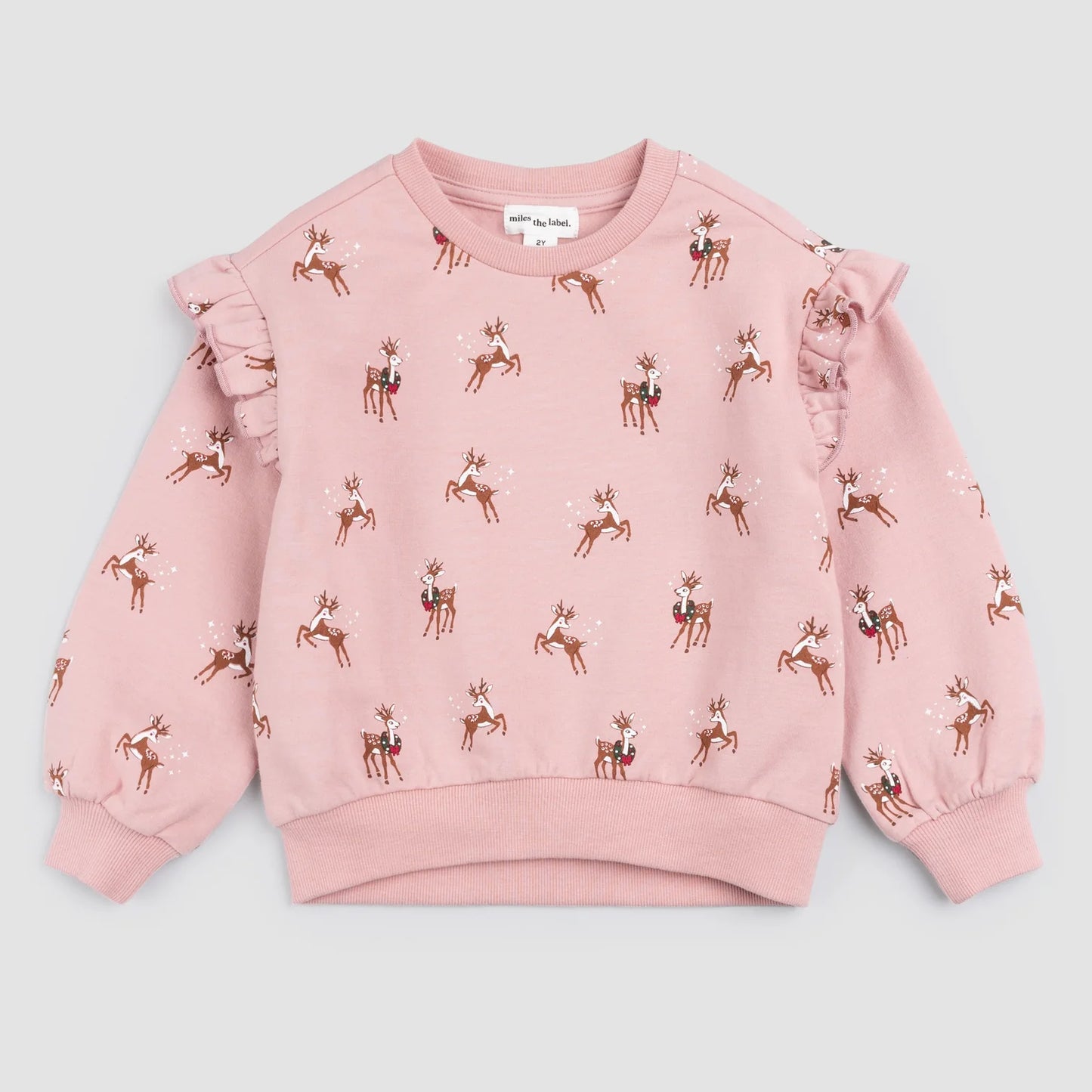 Reindeer Games Sweatshirt | Rose