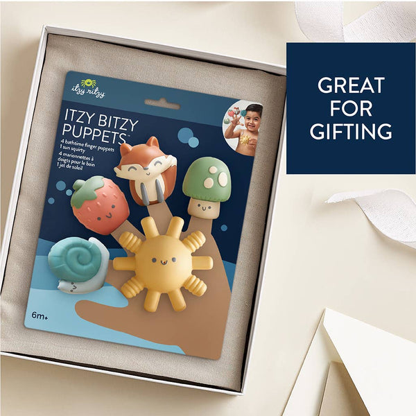 Itzy Bitzy Puppets | Bath + Storytelling Toys