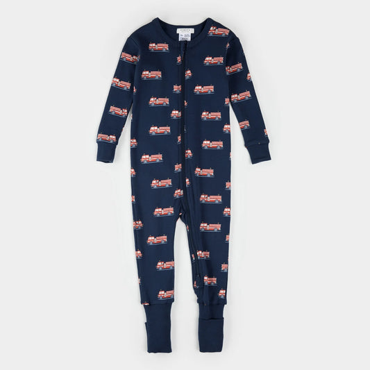Convertible Sleeper | Dark Blue Firetruck
