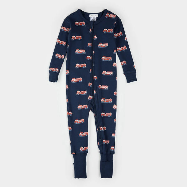 Convertible Sleeper | Dark Blue Firetruck