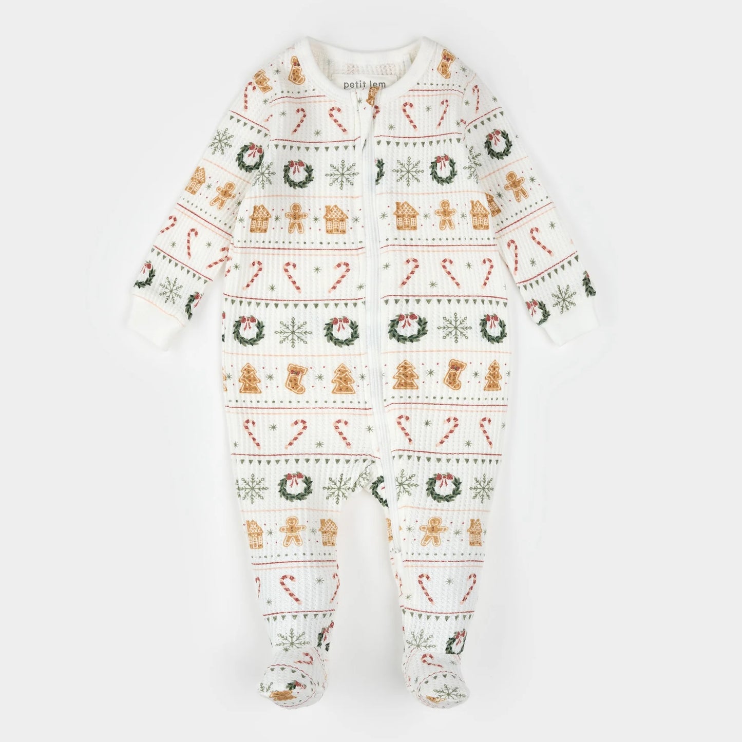 Thermal Footed Sleeper | Holiday Treats Fair Isle
