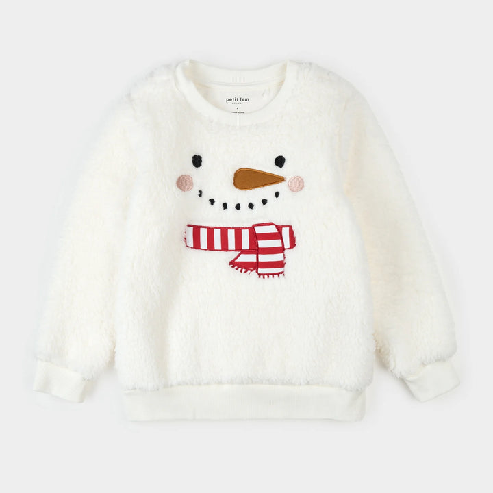 Sherpa Sweatshirt | Snowman
