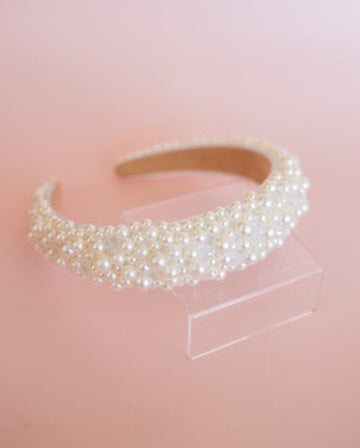 All Over Chunky Pearl Headband