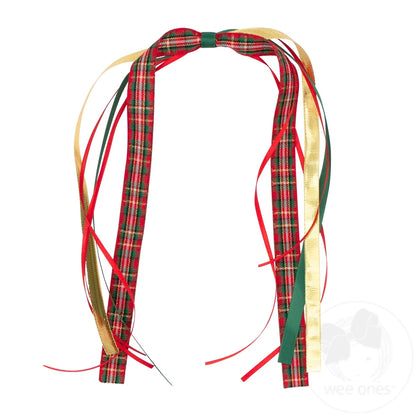 Christmas Plaid Streamers