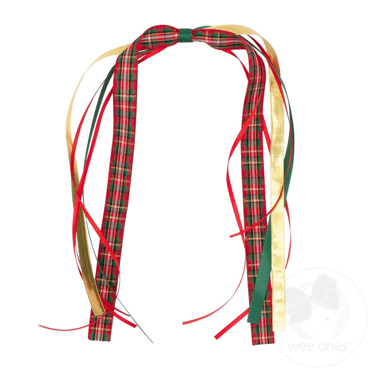 Christmas Plaid Streamers