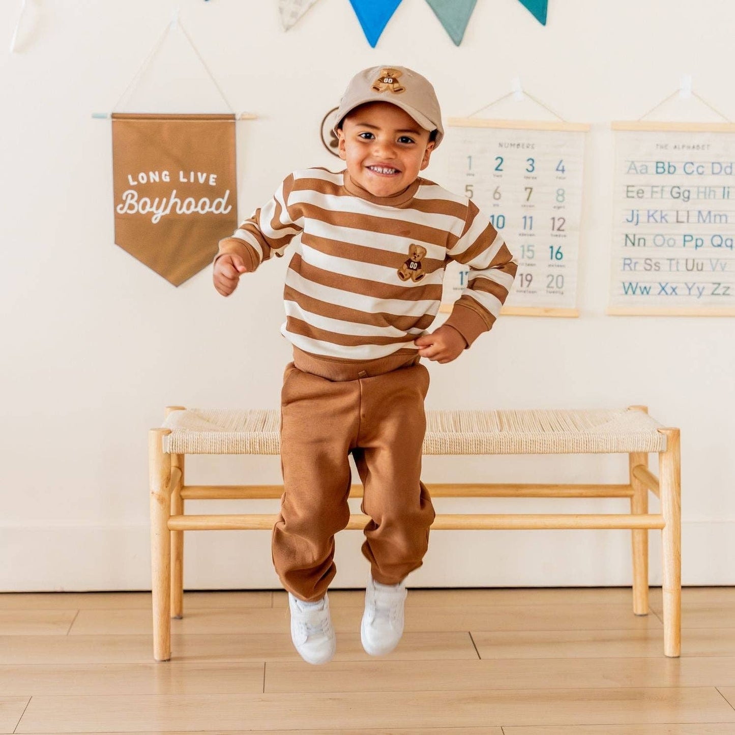 Teddy Bear Patch Baseball Hat