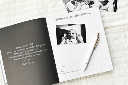 Dear Son Childhood Keepsake Book | Cream