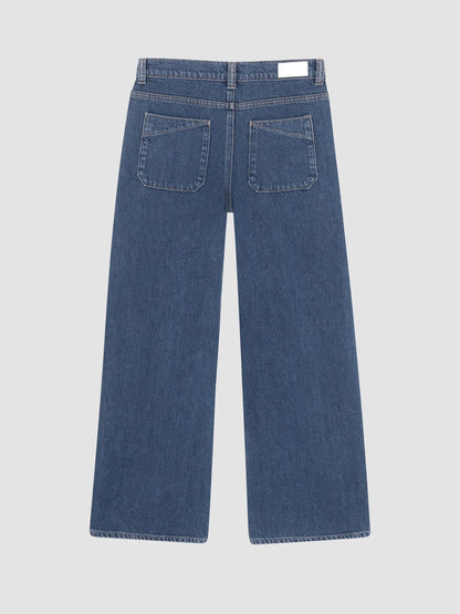 Lily Wide Leg Jeans | Moon Lake