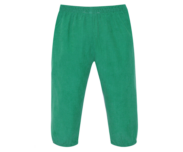 Kelly Green Cord Logan Elastic Pant