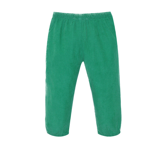 Logan Elastic Cord Pant | Kelly Green