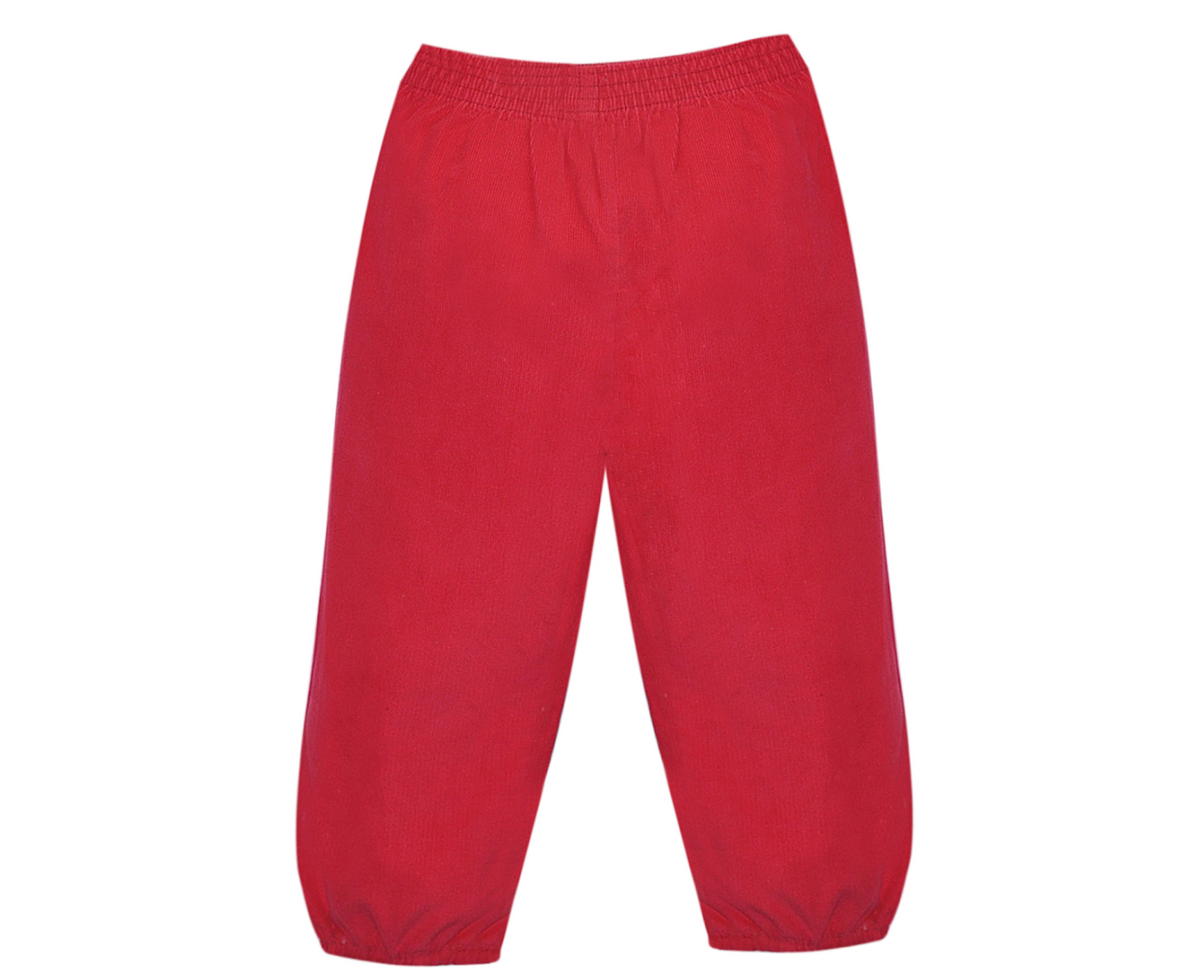 Red Cord Logan Elastic Pant