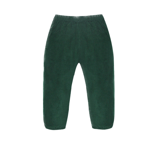 Logan Elastic Cord Pant | Christmas Green