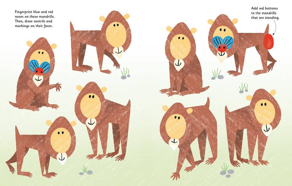 Fingerprint Activities Zoo | Usborne