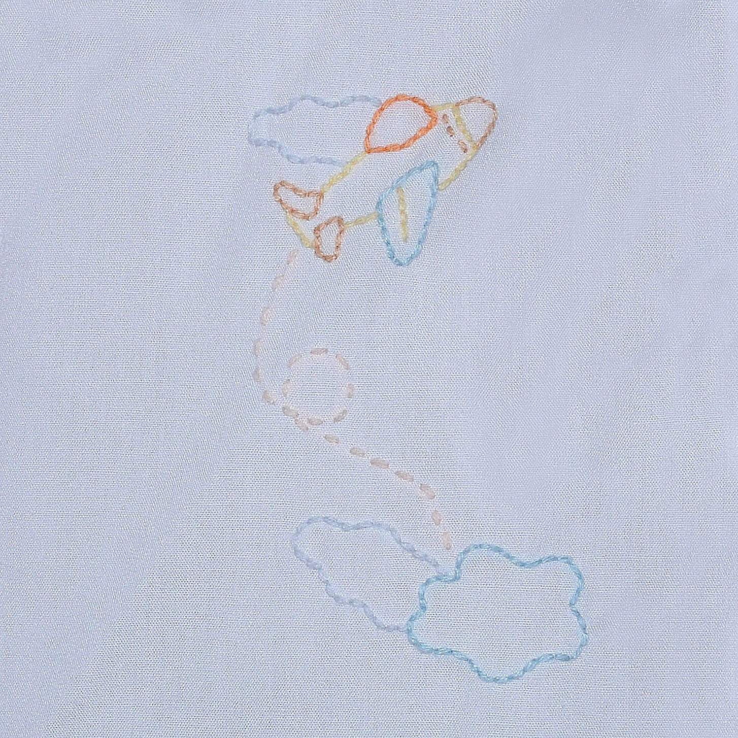 Blue Avery Diaper Set | Airplane