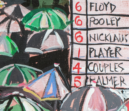 The Masters "Rainy Fairway"at Augusta Natinoal | Art Print by Brandon Thomas