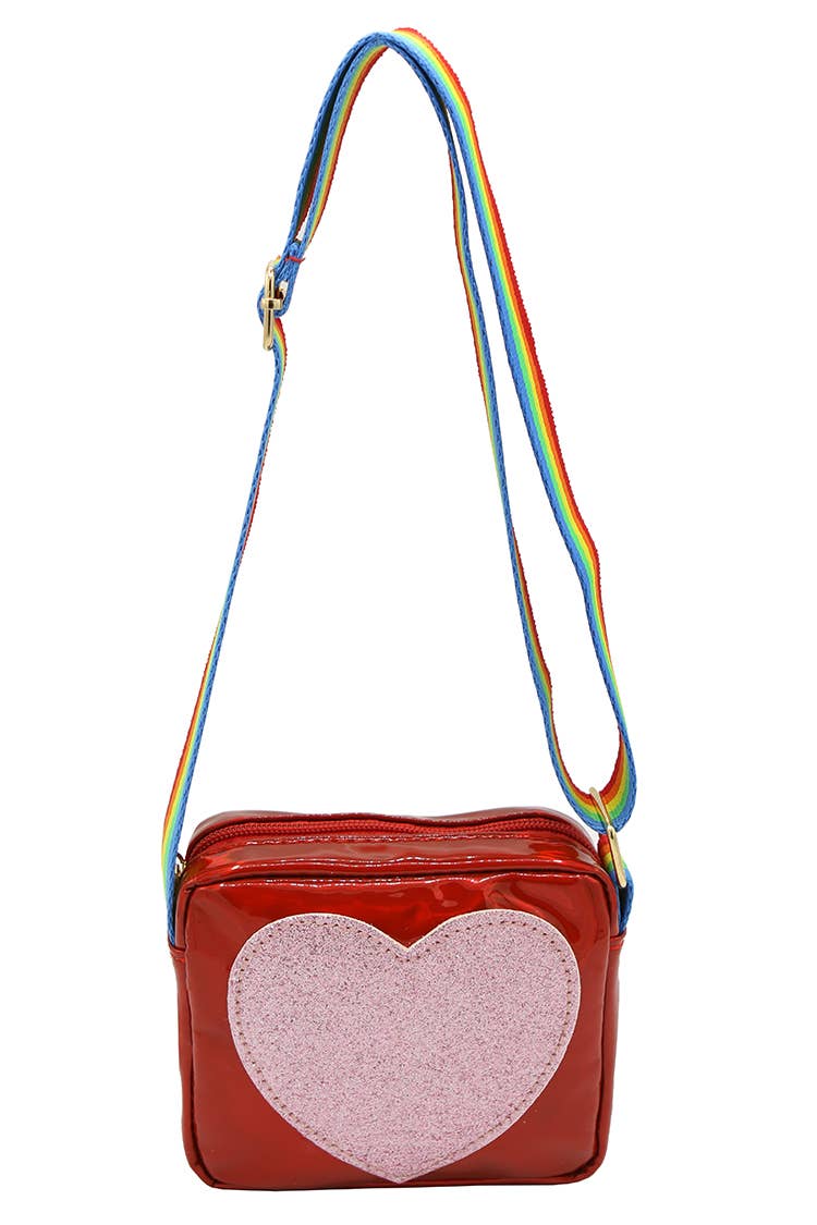 Heart Purse: Silver