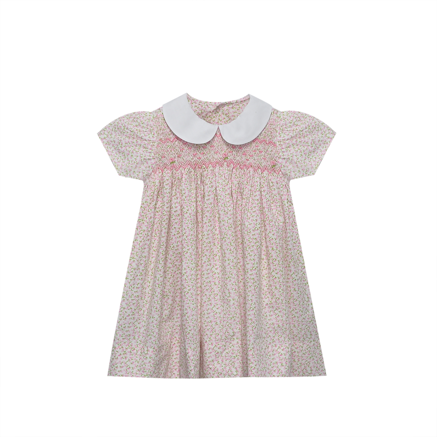 Pink Flower Asher Dress | In Full Bloom