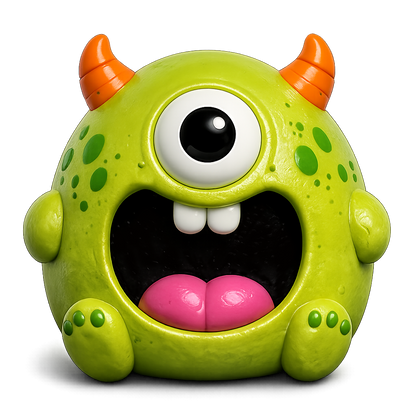 Fun Doh JUMBO Halloween Monsters Squishy Toy