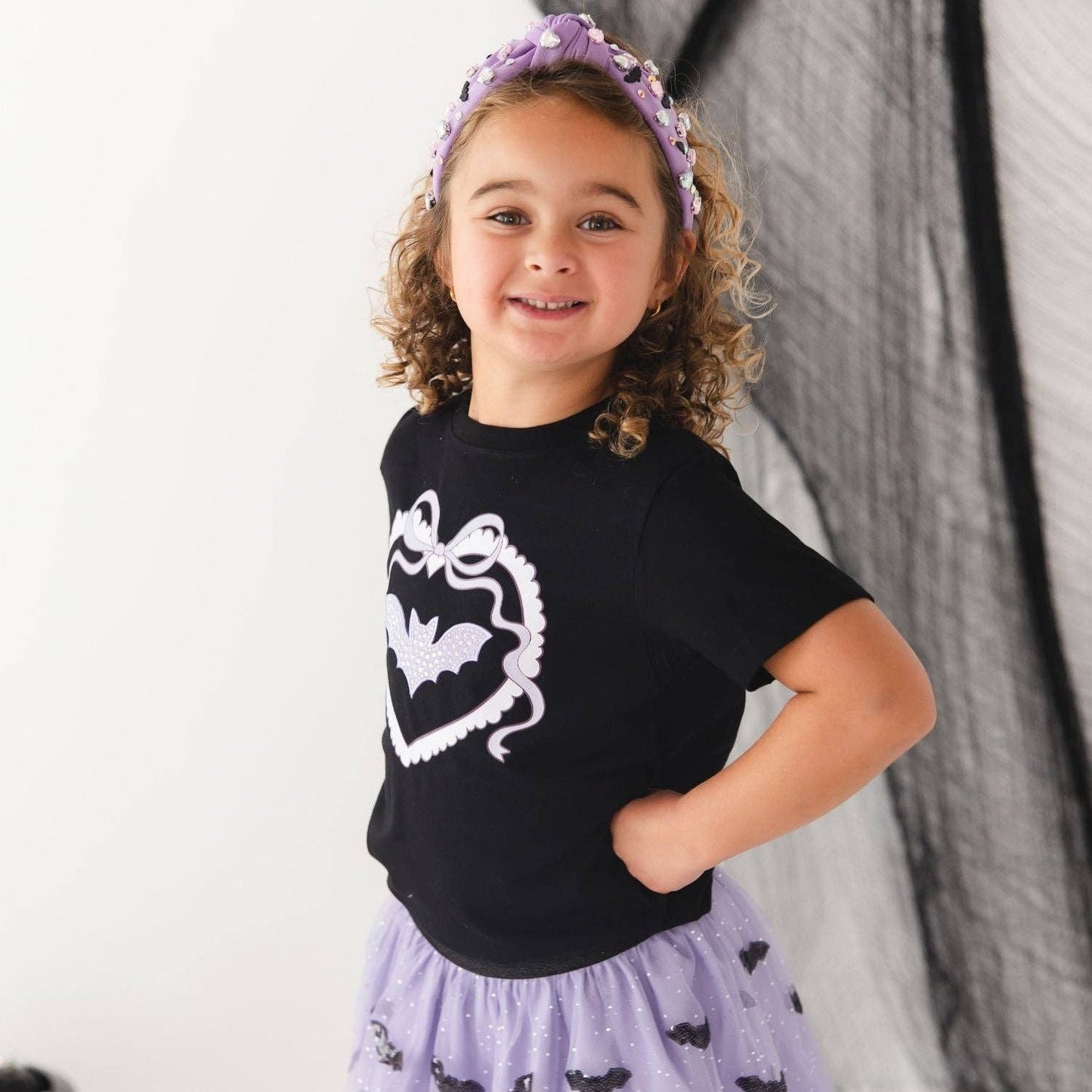Bat Halloween Gemstone Headband