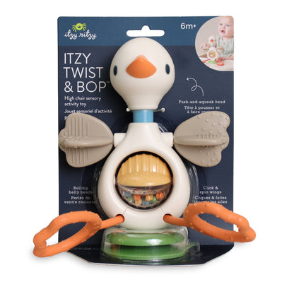 Itzy Twist & Bop™ | High Chair Sensory Toy Goose