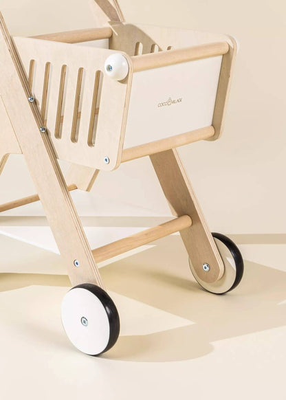 Wooden Shopping Cart | Foam