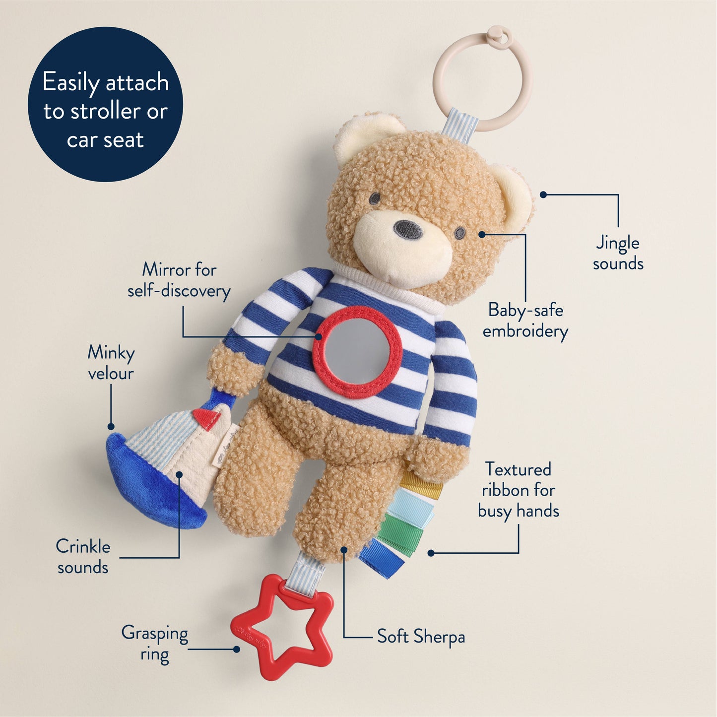 Bitzy Traveler Bear