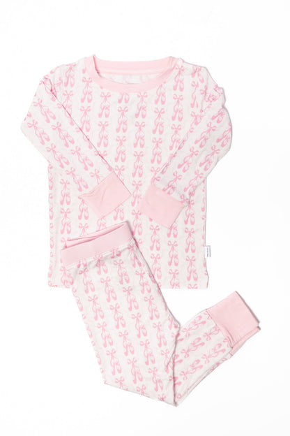 Long Sleeve Pajama Set | Ballet