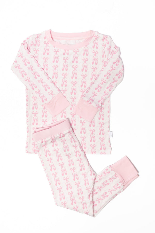 Long Sleeve Pajama Set | Ballet