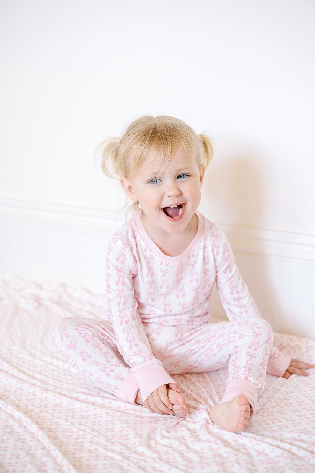 Long Sleeve Pajama Set | Ballet