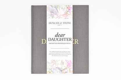 Dear Daughter Childhood Keepsake Book | Cream
