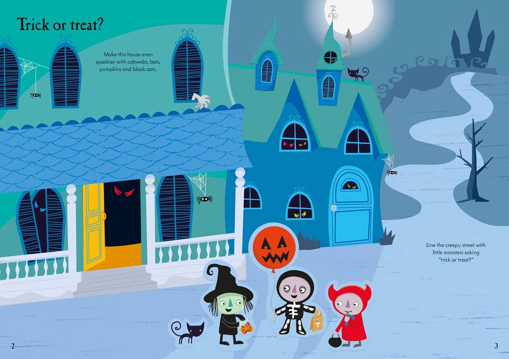 Little First Stickers Halloween | Usborne