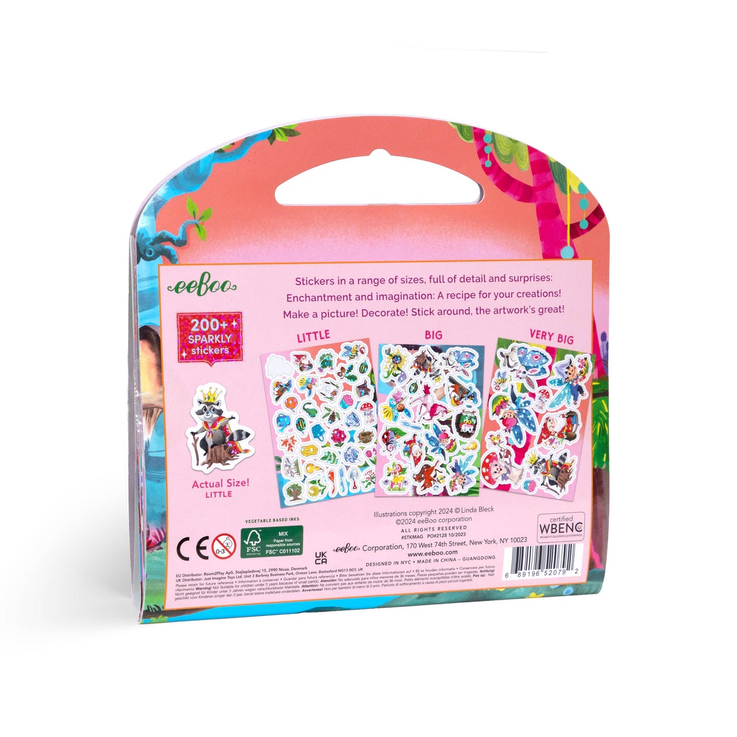 Magical Creatures Shiny Sticker Book