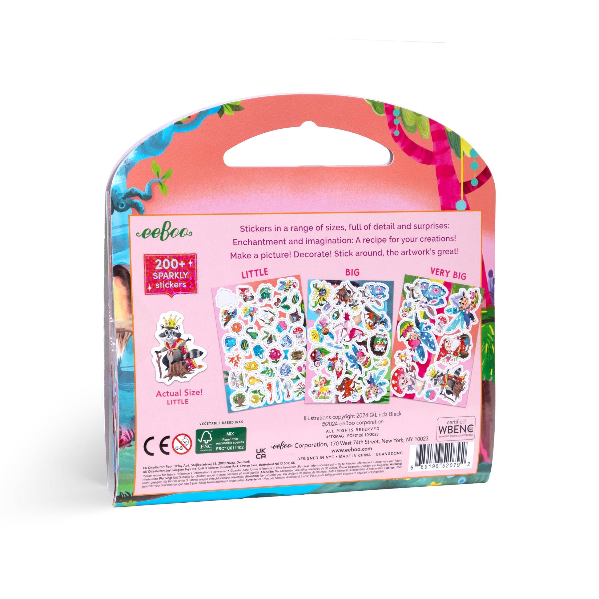 Magical Creatures Shiny Sticker Book