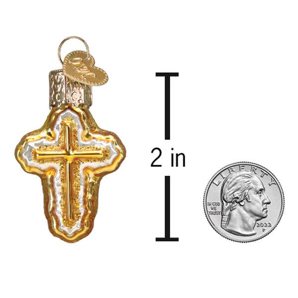 Mini Cross Ornament
