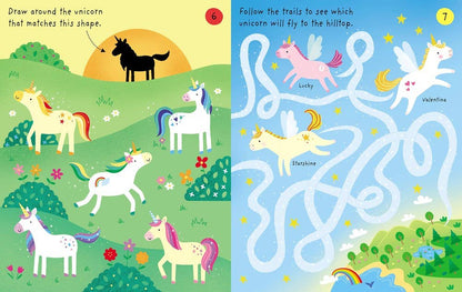 Little Children's Unicorns Pad | Usborne