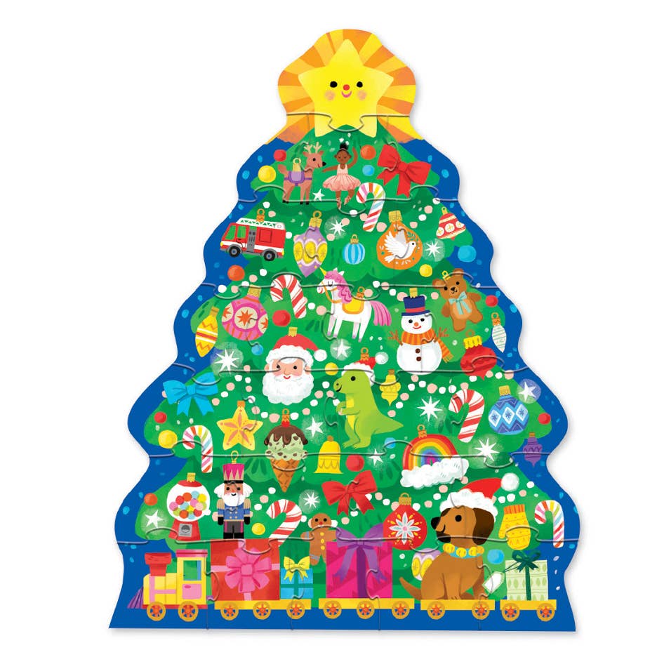 24-Piece Puzzle - Christmas Tree