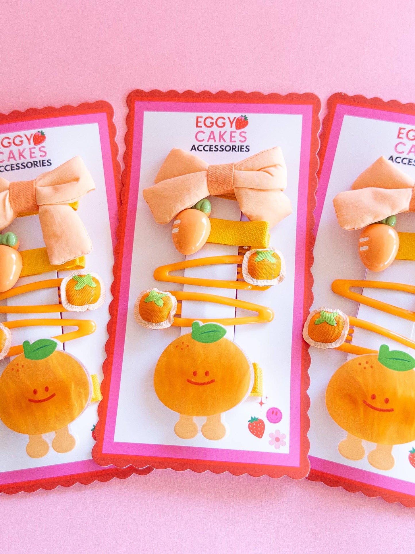 Clementine Puffy Bow Set